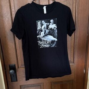 Black Twilight Zone Graphic T-Shirt